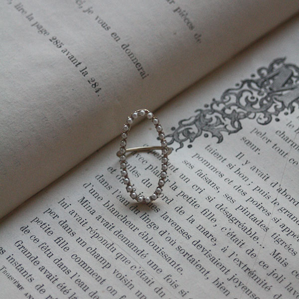 パールオーバルリングのイメージ画像