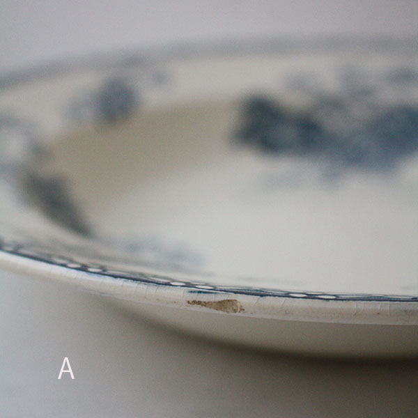 フランスアンティーク サルグミンヌ深皿 イメージ画像5