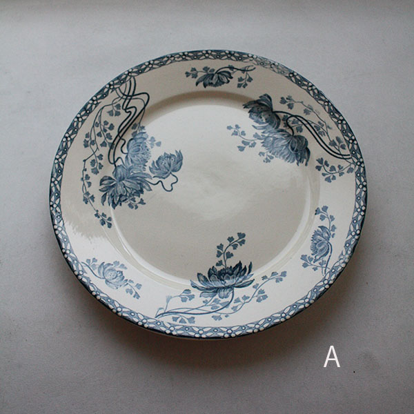 フランスアンティーク サルグミンヌ平皿 イメージ画像2