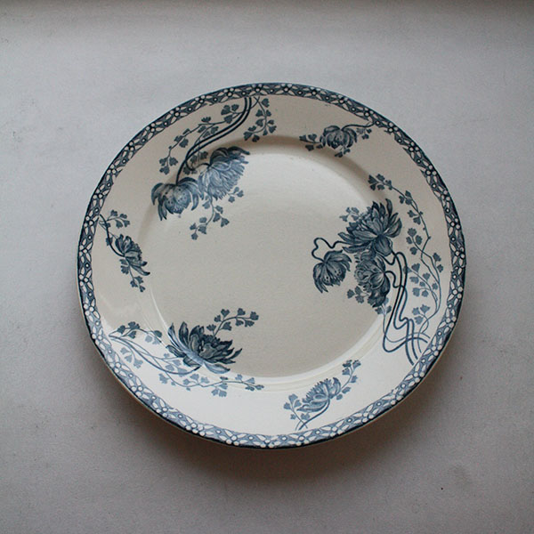 フランスアンティーク サルグミンヌ平皿