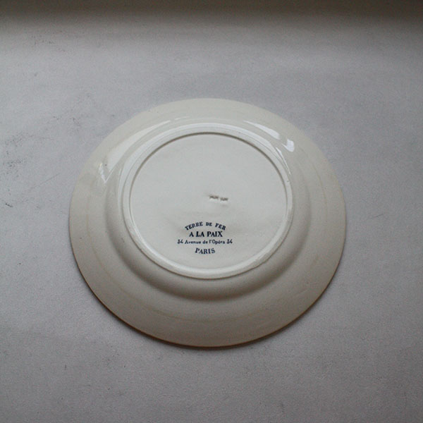 フランスアンティーク平皿 イメージ画像3