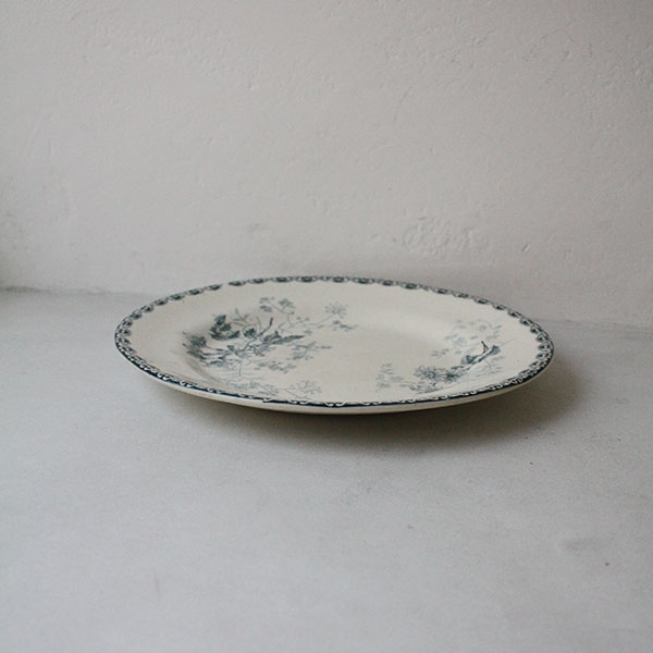 フランスアンティーク　ショワジールロワ平皿 イメージ画像2