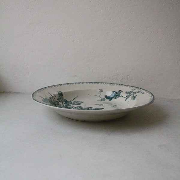 フランスアンティーク　サルグミンヌ深皿（Printemps） イメージ画像3