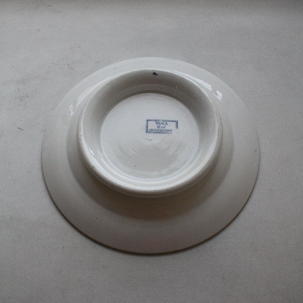 フランスアンティーク　サルグミンヌ足付皿（VEGA） イメージ画像2