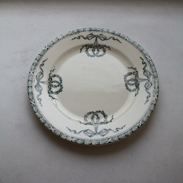 フランスアンティーク R&A MONTHOLON SALIN平皿のイメージ画像