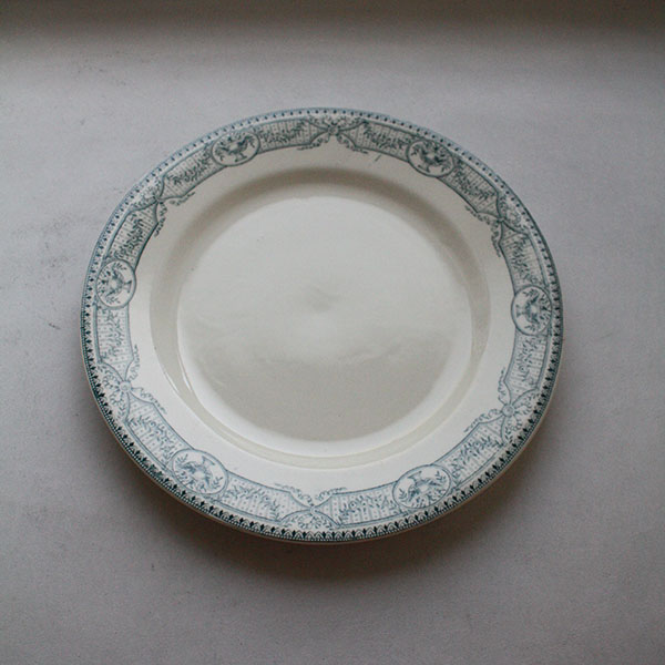 フランスアンティーク R&A  SALIN平皿(TERRE DE FER) イメージ画像1