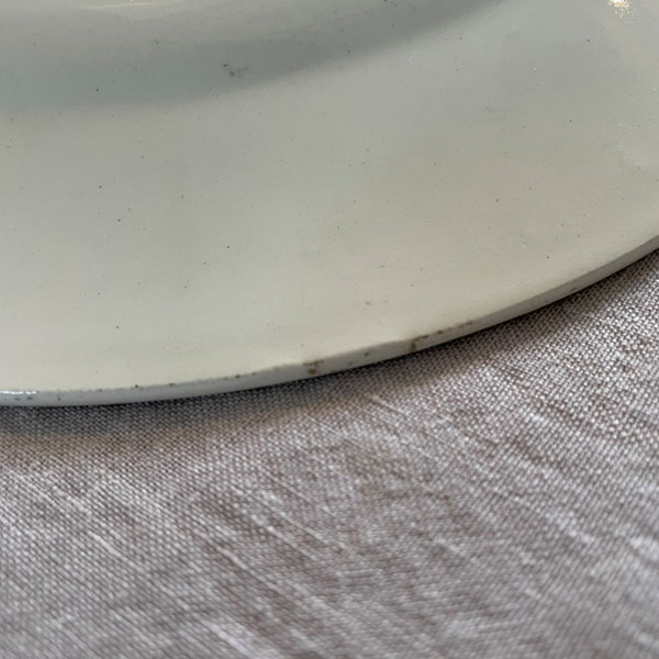 フランスアンティーク R&A  SALIN平皿(TERRE DE FER) イメージ画像6