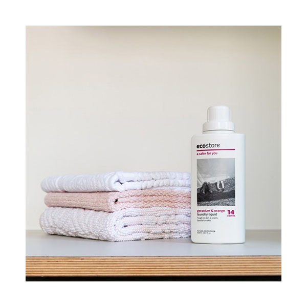 【ecostore】ランドリーリキッド ＜ゼラニウム＆オレンジ＞500mL イメージ画像2