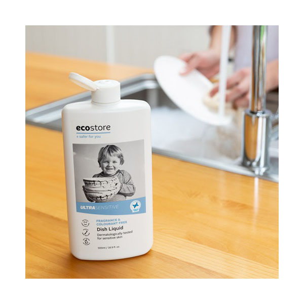 【ecostore】ディッシュウォッシュ リキッド ＜無香料＞ 500mL イメージ画像1