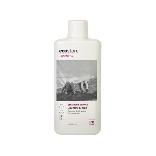 【ecostore】ランドリーリキッド ＜ゼラニウム＆オレンジ＞1L イメージ画像2