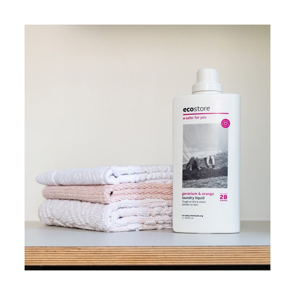 【ecostore】ランドリーリキッド ＜ゼラニウム＆オレンジ＞1L イメージ画像3