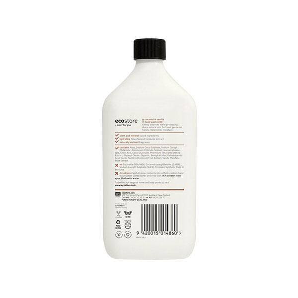 【ecostore】ハンドウォッシュリフィル ＜バニラ＆ココナッツ＞ 850mL イメージ画像2