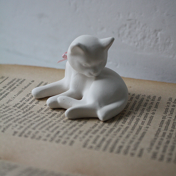 セインティッドデコ ネコ【ブーケプレシャスの香り】