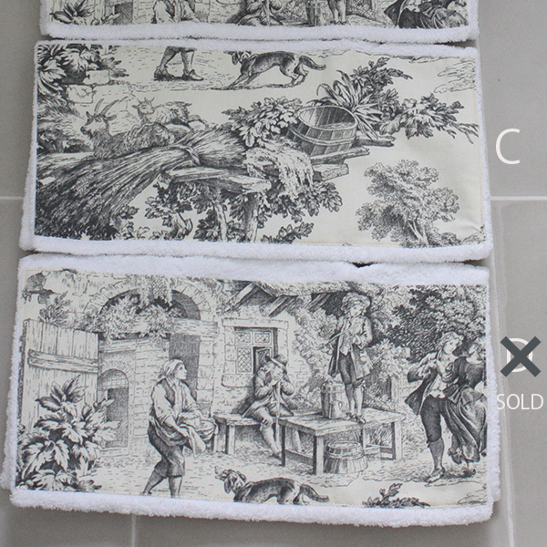 ゲストタオル BAUHAUS white/TDJ nero イメージ画像5