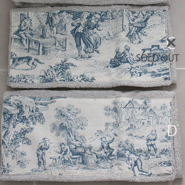 ゲストタオル BAUHAUS mastick/TDJ blue イメージ画像5