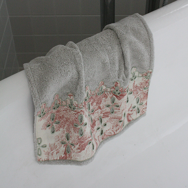 ゲストタオル AMALFI mastick/salvia TDJ talco イメージ画像1