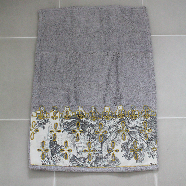 ゲストタオル AMALFI stone/oil TDJ nero イメージ画像2