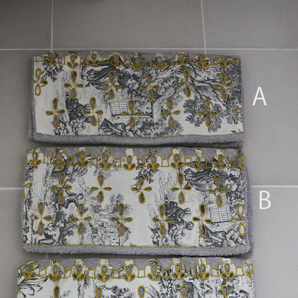 ゲストタオル AMALFI stone/oil TDJ nero イメージ画像4