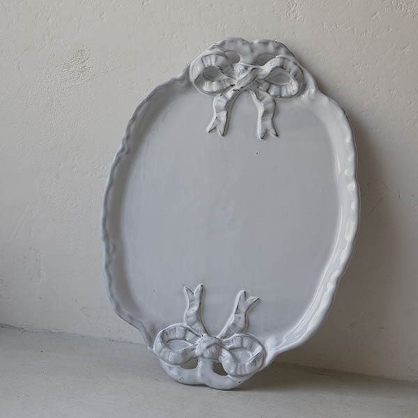 【Marie-Antoinette】リボンオーバルプレート L