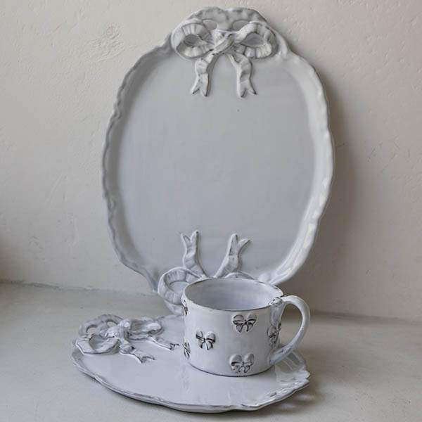 【Marie-Antoinette】リボンオーバルプレート L イメージ画像2