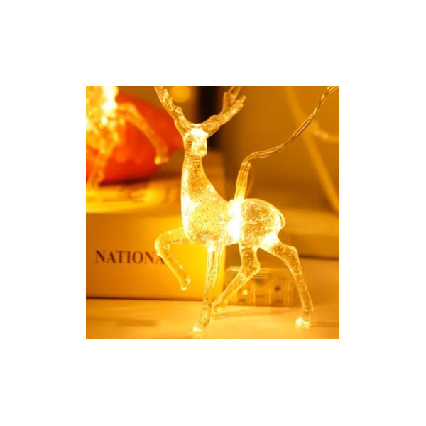 【LED】トナカイ クリスマス3Dガーランド イメージ画像3