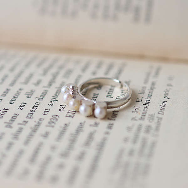 パールリング【シルバー】