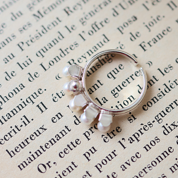 パールリング【シルバー】 イメージ画像4