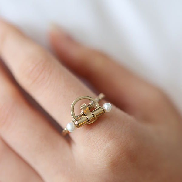 パールバー＆サークルリング イメージ画像1