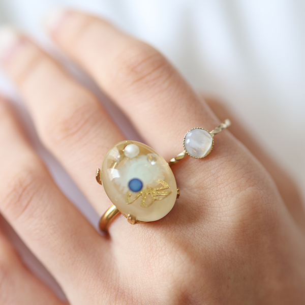 ムーンストーンリング イメージ画像3