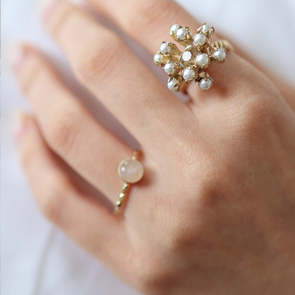 ローズクォーツリング イメージ画像3