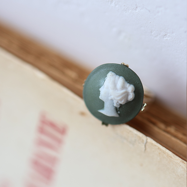 ヴィンテージカメオリング イメージ画像1