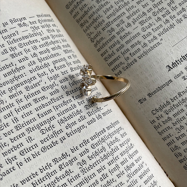 ガラスリーフオープンリング イメージ画像3